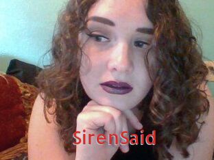 SirenSaid