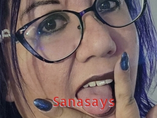 Sanasays